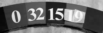 La disposizione dei numeri