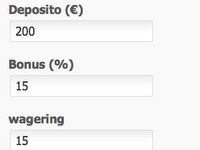 Wagering calculator